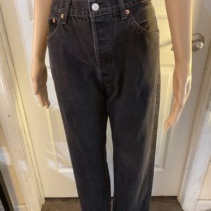 Levis 501 Jeans Black W34 L32